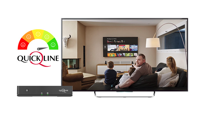 Quickline TV Further Increases Customer Satisfaction