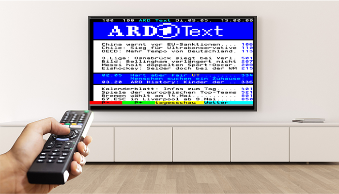 The Lasting Charm of Teletext in the Age of Online Streaming